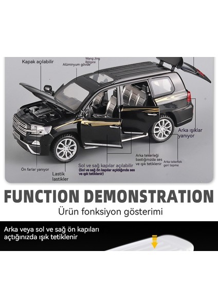 1:32 Toyota Cool Road Ze Arazi Aracı Modeli (Yurt Dışından) fiyatları