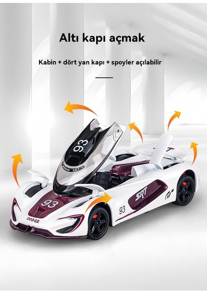 1:32 Dodge Srt Tomahawk Metal Araba Süper Koşu Modeli (Yurt Dışından) fiyatları