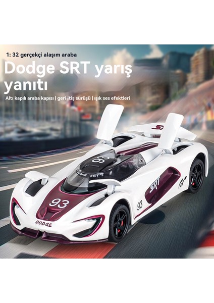 1:32 Dodge Srt Tomahawk Metal Araba Süper Koşu Modeli (Yurt Dışından) fırsatları