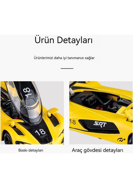 1:32 Dodge Srt Tomahawk Metal Araba Süper Koşu Modeli (Yurt Dışından) indirimleri