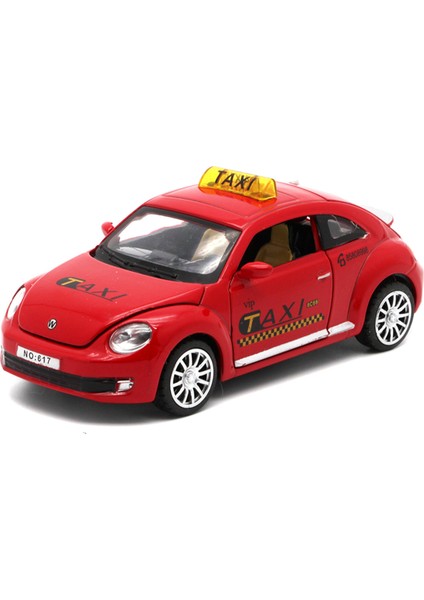 1:32 Volkswagen Beetle Alaşımlı Araba Taksi Modeli (Yurt Dışından)