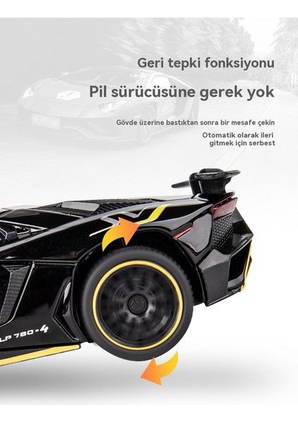 1:32 Rambo LP780 Alaşım Araba Modeli (Yurt Dışından) fırsatları