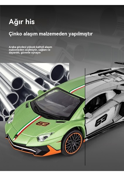 1:32 Rambo LP780 Alaşım Araba Modeli (Yurt Dışından) indirimleri