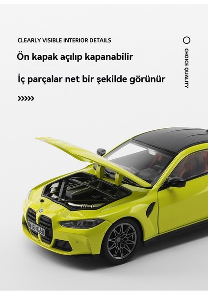 1:24 Bmw M4 G82 Ses ve Işık Süspansiyon Alaşım Koşu Araba Modeli Çocuk Oyuncak (Yurt Dışından) fırsatları