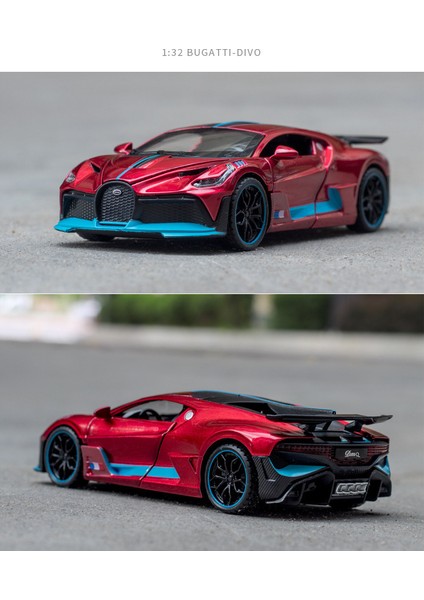 1:32 Bugatti Divo Süper Koşu Alaşımlı Araba Modeli Kapıyı Açabilir (Yurt Dışından) fiyatları