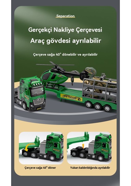 1:50 Alaşımlı Düz Taşıyıcı (Yurt Dışından) modelleri