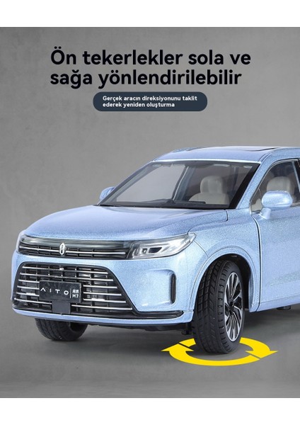 1:24 Büyük Beden M7 Celis Alaşımlı Otomobil Modeli (Yurt Dışından) fırsatları