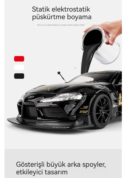 1:24 Toyota Inek Kralı Alaşım Yarış Modeli (Yurt Dışından) fiyatları