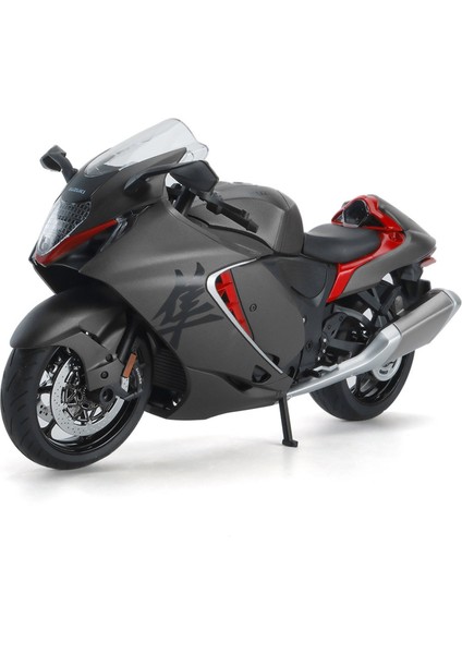 1:9 Büyük Boy Suzuki GSX1300 Alaşımlı Motosiklet Aydınlatma Modeli Oyuncak Araba (Yurt Dışından)