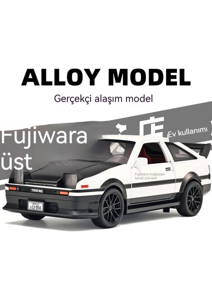 1:32 Toyota AE86 Alaşımlı Araba Kalıpları (Yurt Dışından) fiyatları