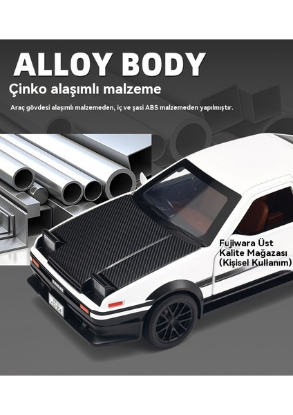 1:32 Toyota AE86 Alaşımlı Araba Kalıpları (Yurt Dışından) modelleri