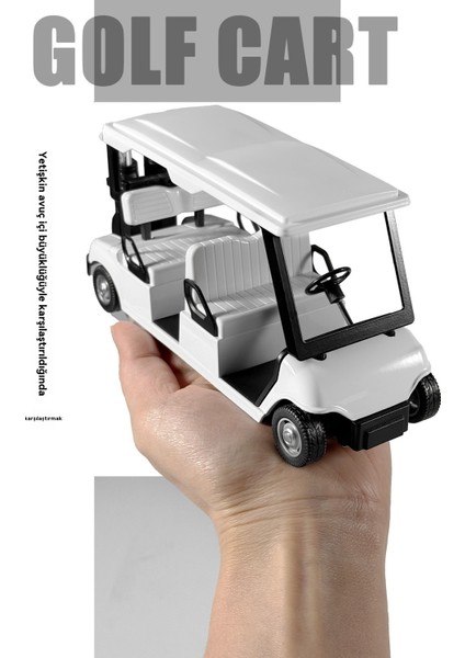 1:20 Uzatılmış Golf Arabası Alaşımlı Araba Modeli Oyuncak (Yurt Dışından) fırsatları