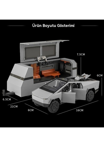 1:32 Tespika Çekme Rv Alaşım Modeli (Yurt Dışından) fırsatları