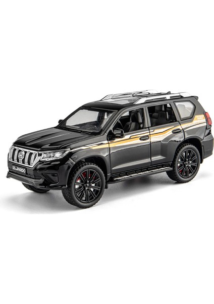 1:24 Otoriter Prado Alaşımlı Oyuncak Offroad Araba Modeli (Yurt Dışından)