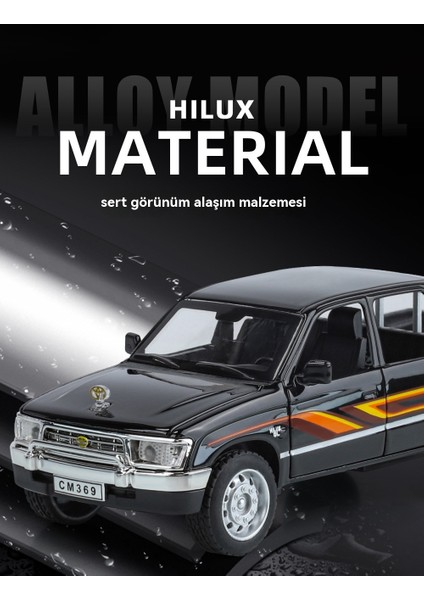 1:32 Toyota Hilux Alaşımlı Arazi Modeli (Yurt Dışından) indirimleri