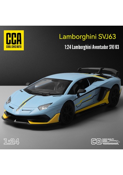 1:24 Rambo SVJ63 Rafine Sürüm Gini Spor Araba Modeli (Yurt Dışından) fiyatları