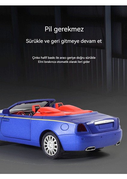 1:32 Rolls Gölge Alaşım Roadster Model Seti (Yurt Dışından) fiyatları