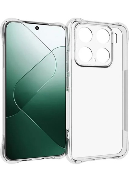 Xiaomi 15 Şeffaf Tpu Kılıf 2.0mm Telefon Arka Kapağı (Yurt Dışından)