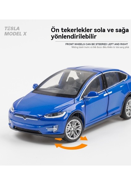 1:32 Tesla MODELX90 Martı Kanatlı Kapı Modeli (Yurt Dışından) modelleri