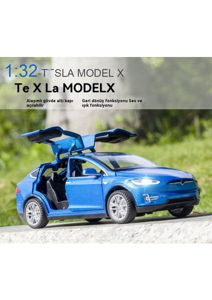 1:32 Tesla MODELX90 Martı Kanatlı Kapı Modeli (Yurt Dışından) indirimleri
