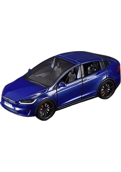 1:24 Tesla Modelx Altı Açık Kapı Alaşım Modeli (Yurt Dışından)