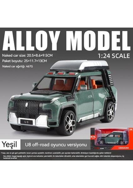 1/24 U8 Off-Road Edition Otomobil Modeline Bakıyor (Yurt Dışından) fiyatları