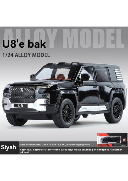1/24 U8 Off-Road Edition Otomobil Modeline Bakıyor (Yurt Dışından) modelleri