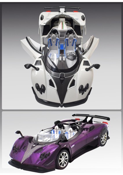 1/24 Pagani Zonta Hp Alaşımlı Araba Modeli Cabrio Spor Araba Modeli Çocuk Oyuncak Araba (Yurt Dışından) modelleri