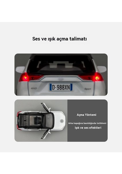 1/32 Toyota Rav4 Alaşımlı Otomobil Modeli (Yurt Dışından) modelleri