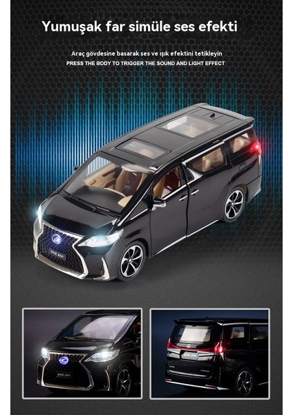 1:24 Lexas LM300H Alaşımlı Araba Model Seti (Yurt Dışından) modelleri