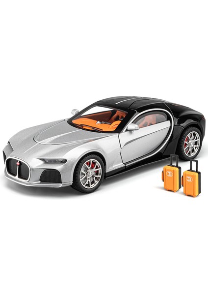1:24 Bugatti Atlantik Alaşımlı Spor Araba Modeli (Yurt Dışından)