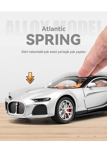 1:24 Bugatti Atlantik Alaşımlı Spor Araba Modeli (Yurt Dışından) fırsatları