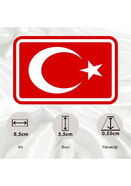 Türk Bayrağı Pleksi Panjur Arması I Universal Vidalı Oto Panjur Süsü I Araba Panjur Süsü fiyatları
