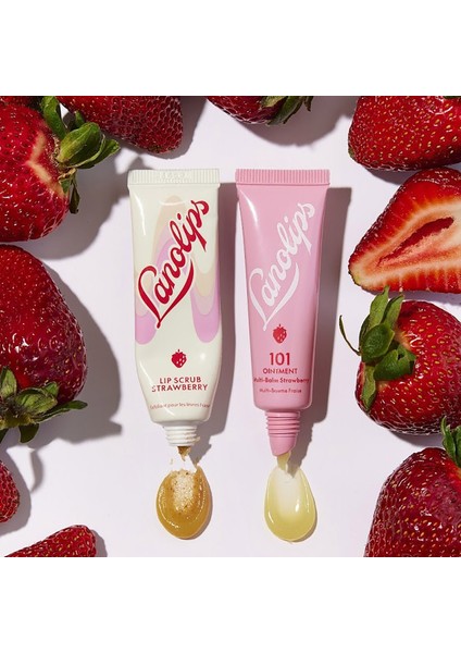 Çilekli Dudak Peelingi ve Balsam Ritüeli - Dudak Balsamı ve Peelingi modelleri