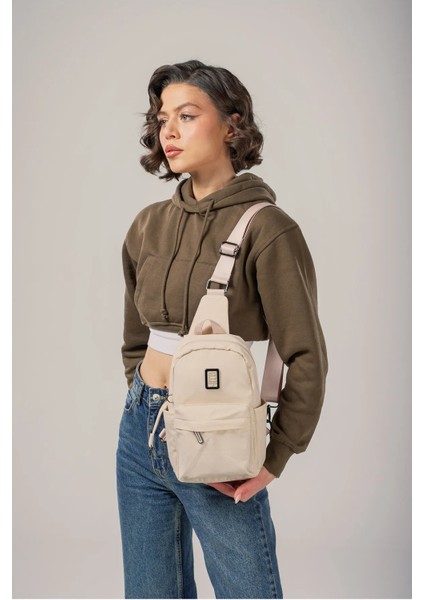 17984 Çanta Bej Unisex Göğüs ve Sırt Çantası Ccs London fiyatları