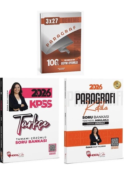 Hocakafası 2026 Kpss Türkçe + Paragraf Kafala Soru Bankası 2 Li Set+Anla Kazan Paragraf