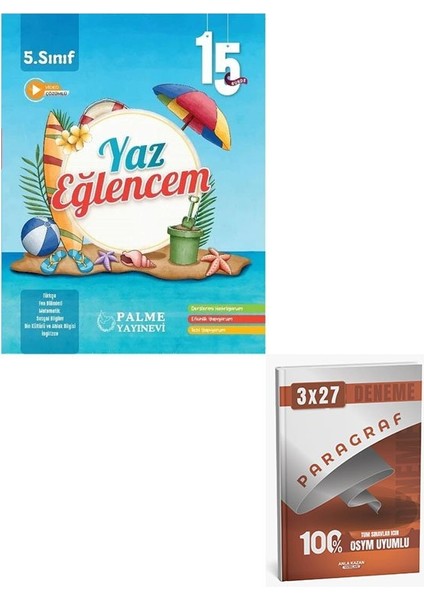 Palme 2026 5. Sınıf 15 Günde Yaz Eğlencem+Anla Kazan Paragraf