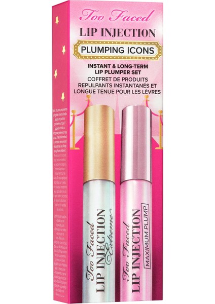 Lip Injection Plumping Icons - Dudak Seti