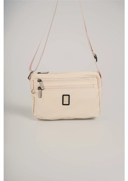 17990 Kadın Bej Omuz Çantası Ccs London