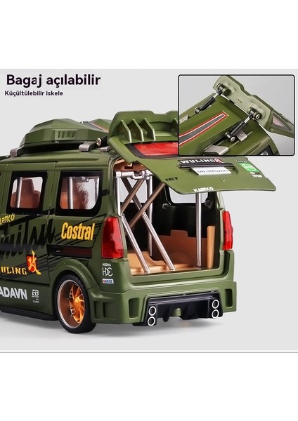 1:24 Wuling Minibüs Modeli (Yurt Dışından) modelleri