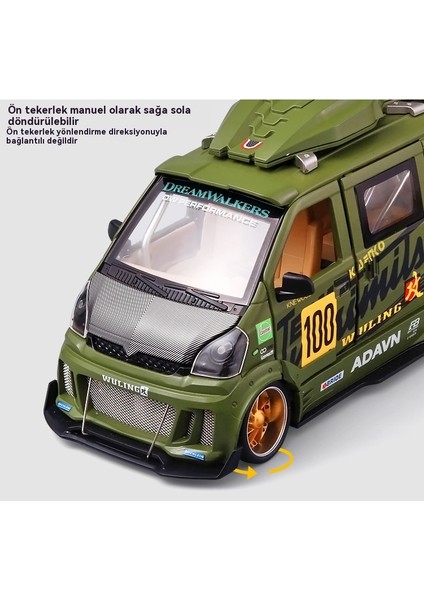 1:24 Wuling Minibüs Modeli (Yurt Dışından) indirimleri