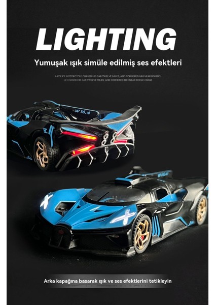 1:32 Bugatti Yangın Meteor Alaşım Spor Araba Çocuk Oyuncak Araba (Yurt Dışından) modelleri
