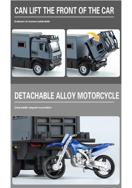 1:24 Normadison Rv Alaşımlı Araç Model Rv (Yurt Dışından) fırsatları