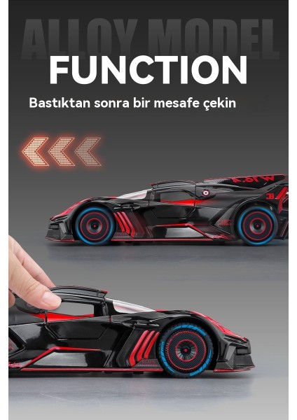 1:24 Bugatti Alaşımlı Araba Modeli Oyuncak Modeli (Yurt Dışından) fırsatları