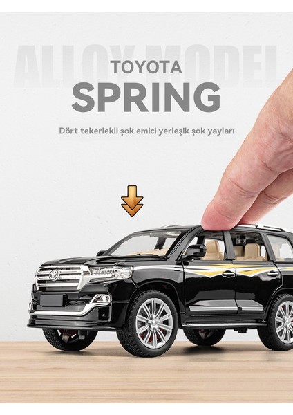 1:24 Toyota Rand Cool Road Ze Alaşımlı Arazi Aracı Modeli (Yurt Dışından) fiyatları