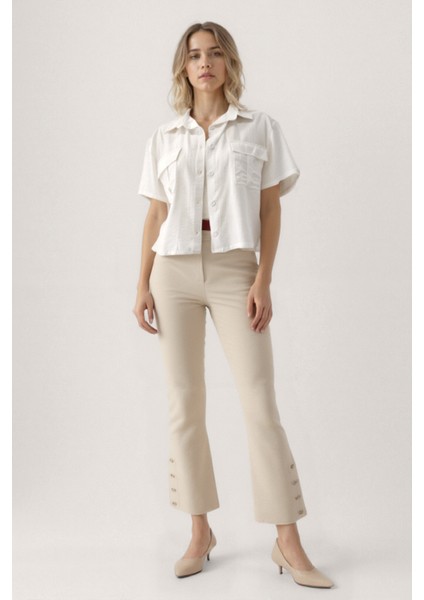 Kapak Cepli Krinkıl Kumaş Gömlek fiyatları