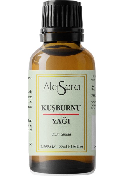 Kuşburnu Yağı 50 Ml Saf