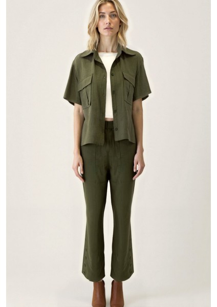 Kapak Cepli Krinkıl Kumaş Gömlek modelleri