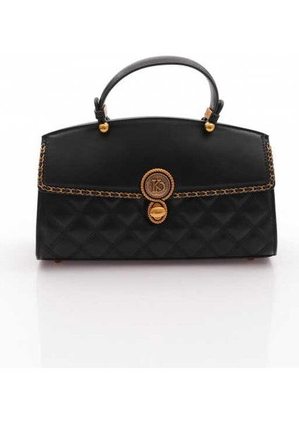 Siyah kadın El ve Omuz Çantası 25YG343