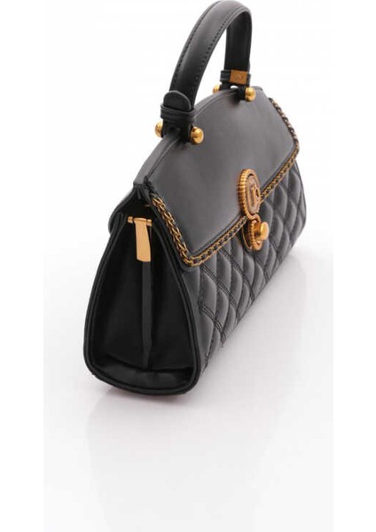 Siyah kadın El ve Omuz Çantası 25YG343 fiyatları